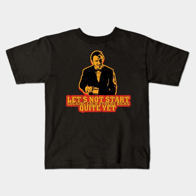 Winston Wolf - Pulp Fiction Kids T-Shirt by Fanisetas